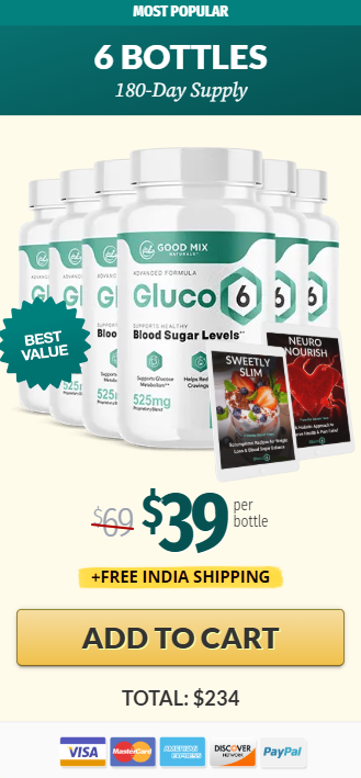 Gluco6 6 Bottle Package